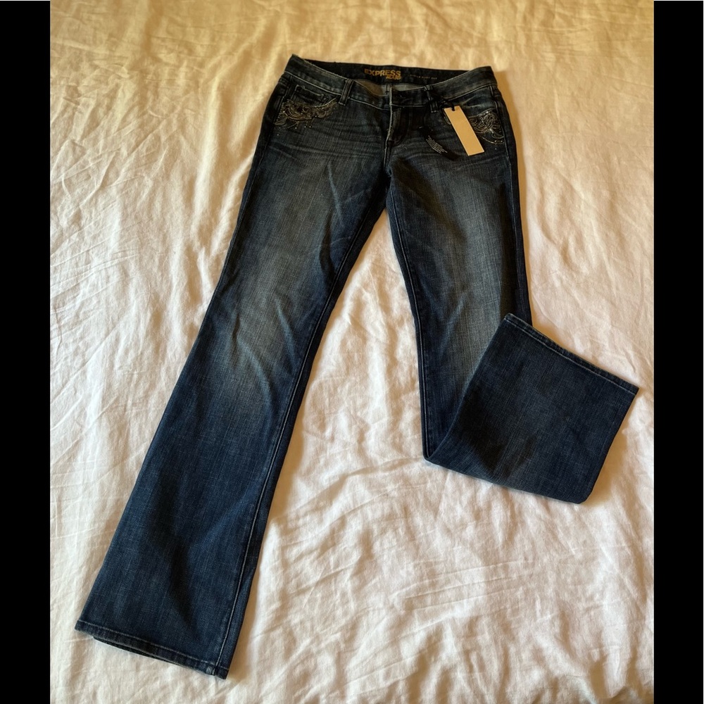 Express Stella boot cut jeans